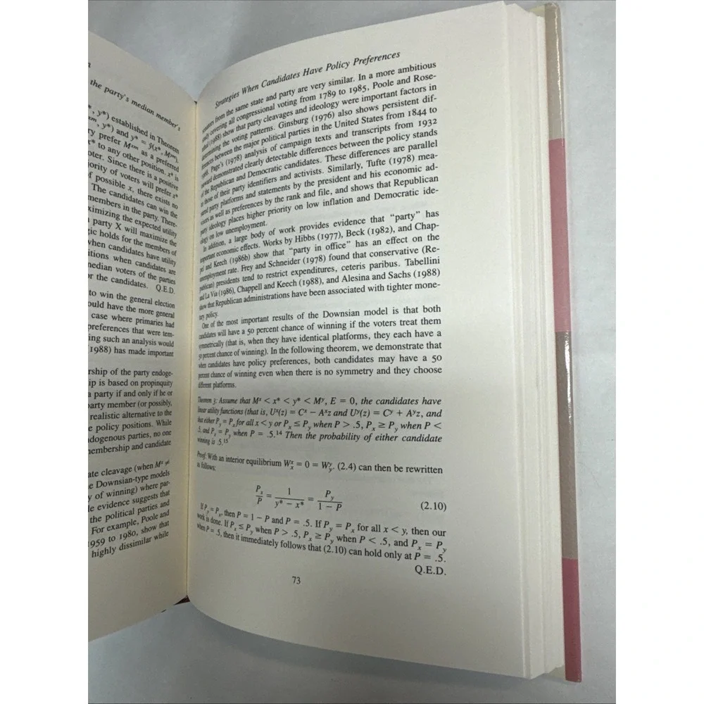 Advances‎ in the Spatial Theory of Voting by James M. Enelow (English) Hardcover